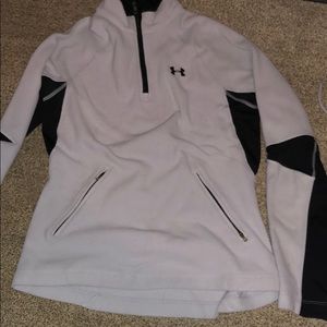 under armour sweater kinda blue/white